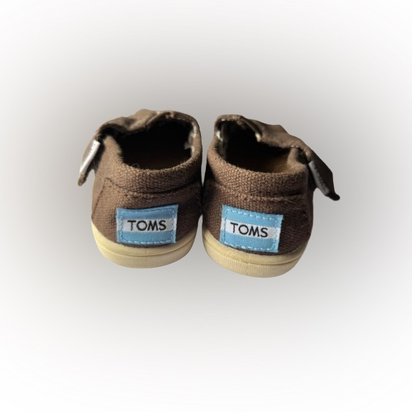 Baby Size 3 Brown Tom’s - Picture 2 of 7